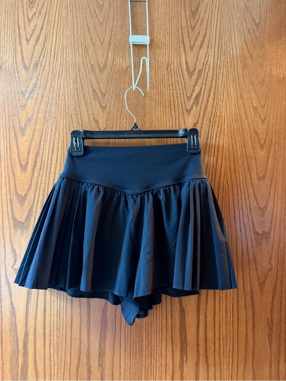 aerie Black Pleated Skort Shorts
